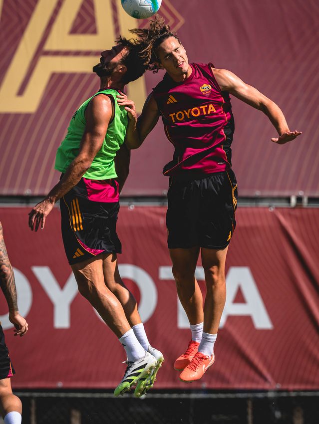 As Roma Gallery Image -  Gallery: the best photos from Wednesday’s training session
