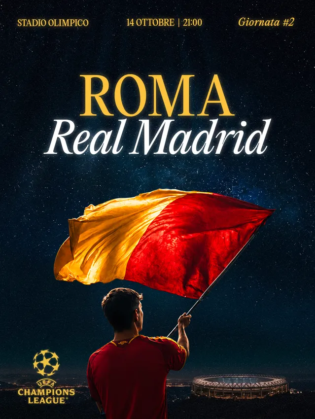 La Champions League torna all’Olimpico: Roma-Real Madrid, al via la vendita dei biglietti