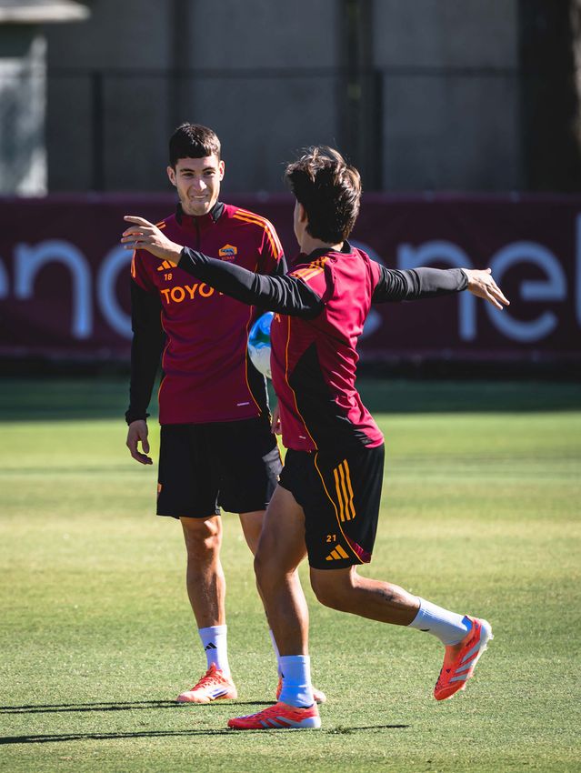 As Roma Gallery Image - Gallery: l'allenamento dell'8 ottobre