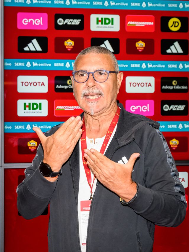 Roma-Verona 2-0, quinta giornata del Campionato Italiano Serie A 2025/26, Stadio Olimpico, Roma, domenica 28 settembre 2025.