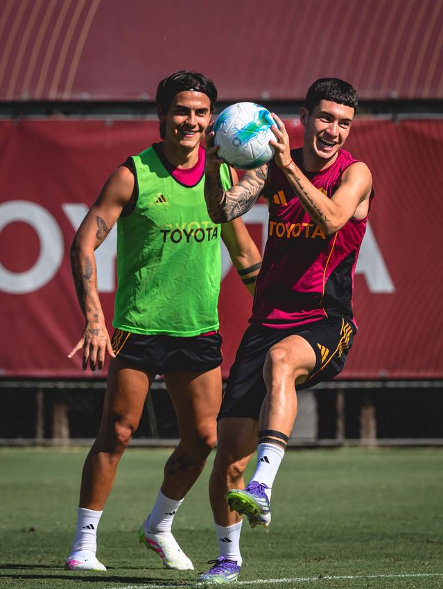 As Roma Gallery Image -  Gallery: the best photos from Wednesday’s training session