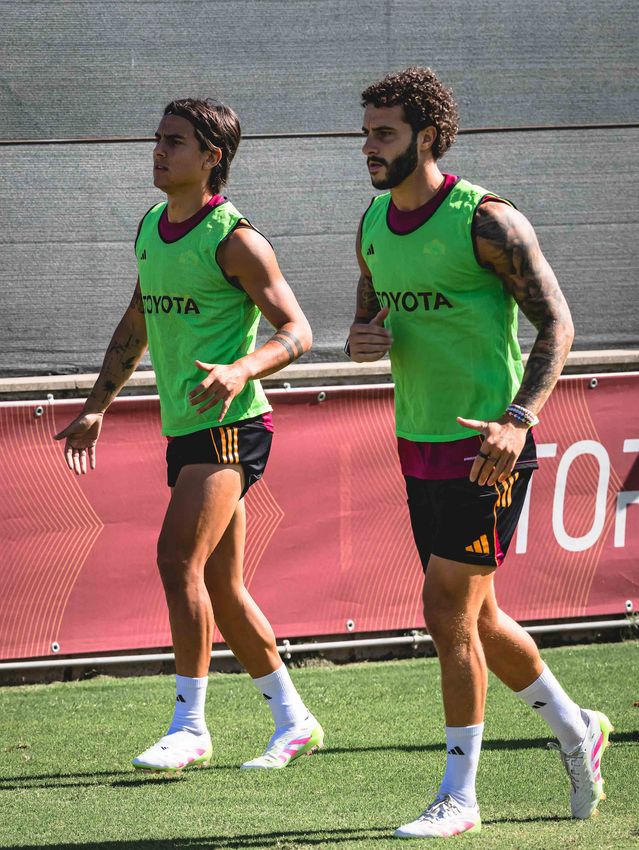 As Roma Gallery Image -  Gallery: the best photos from Wednesday’s training session