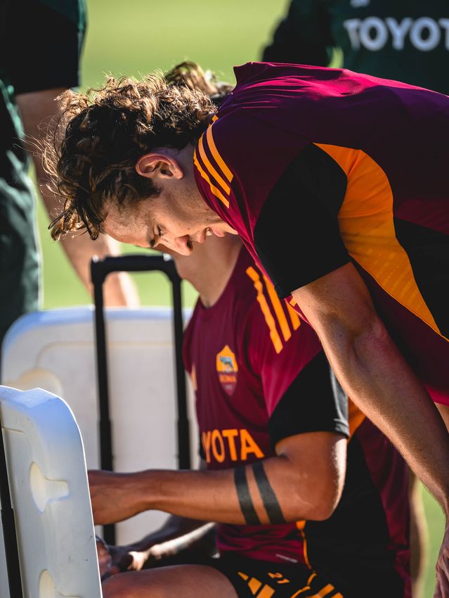 As Roma Gallery Image - Gallery: l'allenamento dell'8 ottobre