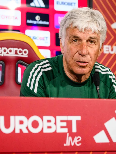  Gasperini's media conference before Atalanta 