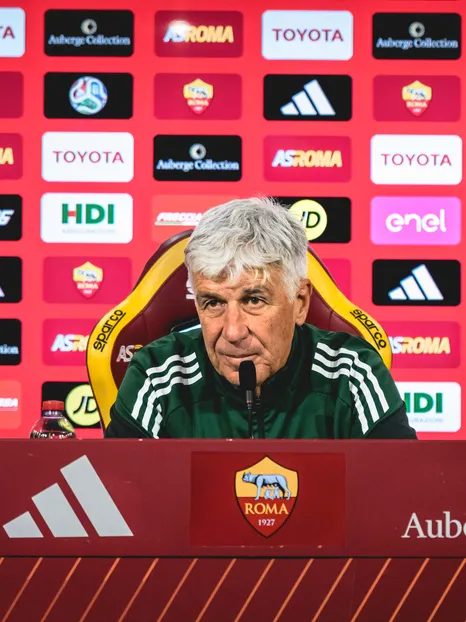  Gasperini's media conference before Cagliari 