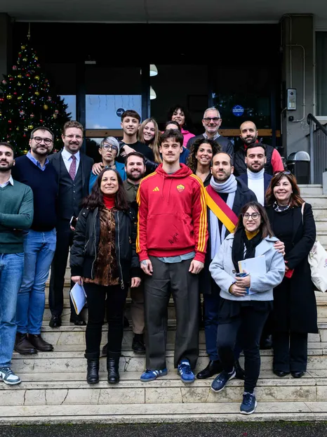  Stronger Together: AS Roma goes to Primavalle with Mile Svilar for a day dedicated to sport, health and solidarity 