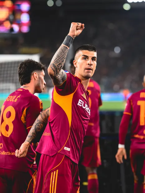  Mancini now second on Roma's list of top scoring defenders! 