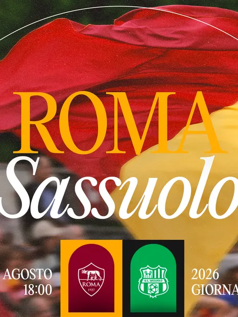  Roma-Sassuolo: dal 25 agosto in vendita i biglietti 