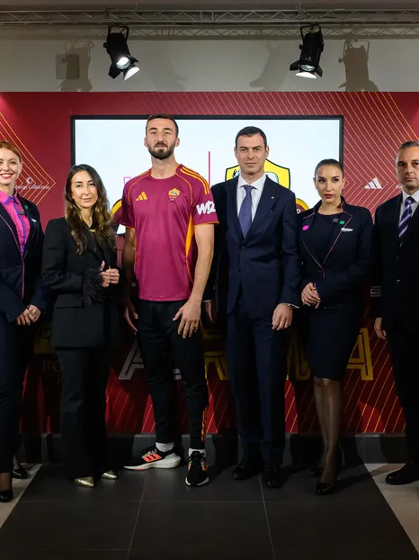 AS Roma-Wizz Air partnership: read the presentation press conference
