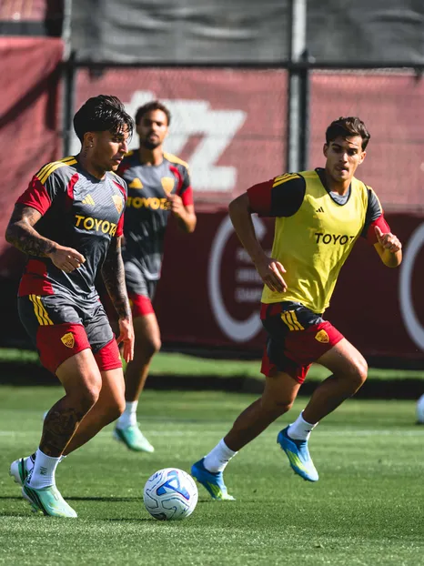  The giallorossi squad for Napoli v Roma 