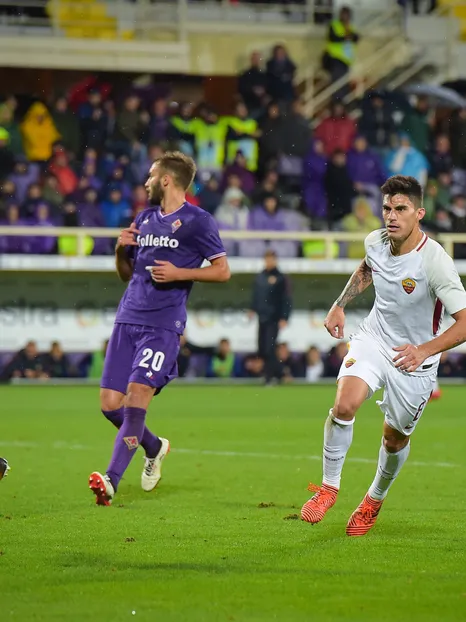  Diego Perotti looks back at last Fiorentina v Roma played at 3 pm 