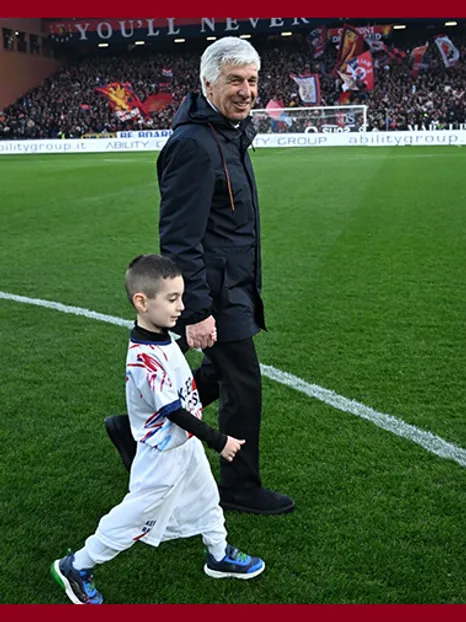  Father of child accompanied by Gasperini on Sunday writes a letter for the coach 