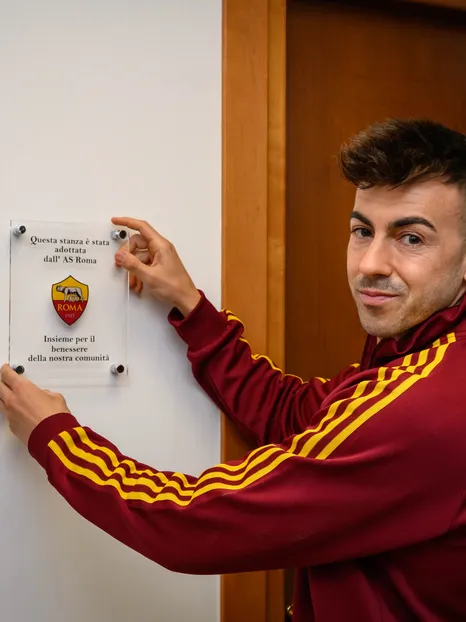  AS Roma adopts two rooms in the Associazione Andrea Tudisco hospitality house 