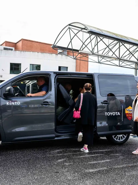  L'AS Roma, Toyota e KINTO partecipano alla Settimana Europea della Mobilità 