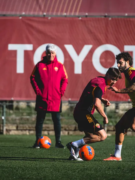  The Giallorossi squad for Rome-Naples 