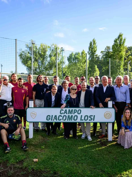  Trigoria training pitch named after Giacomo Losi 