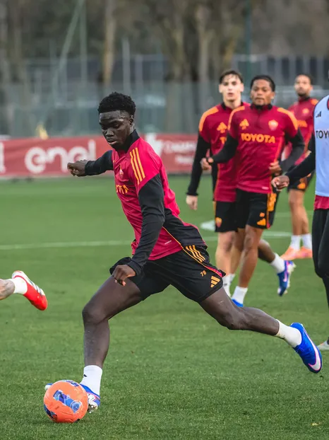 Il primo allenamento di Robinio Vaz!