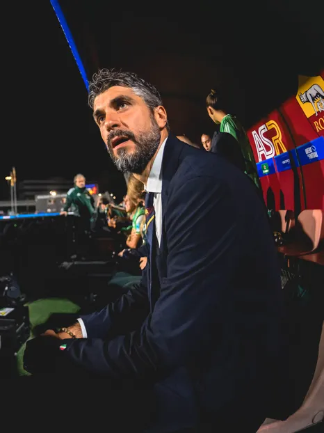  L'intervista a Luca Rossettini dopo Roma-Barcellona 