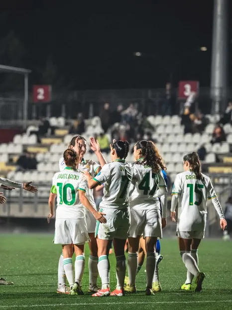 La Roma vince 6-1 al Tre Fontane contro il St. Polten: la gallery del match