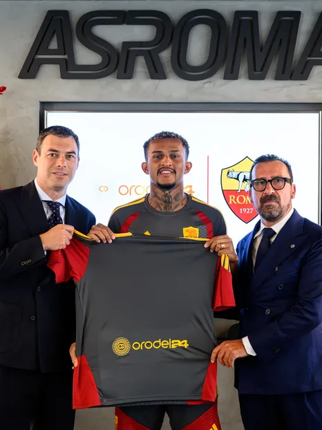  AS Roma and Orodei: Partnership Made Official as Gold and Back Training Kit Partner 