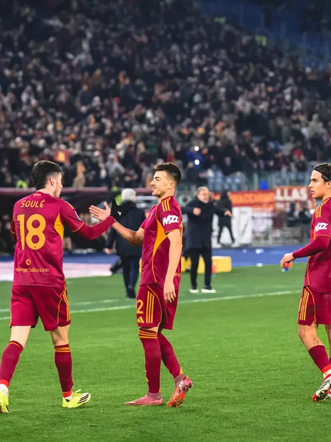  The Giallorossi squad for Roma v Torino 