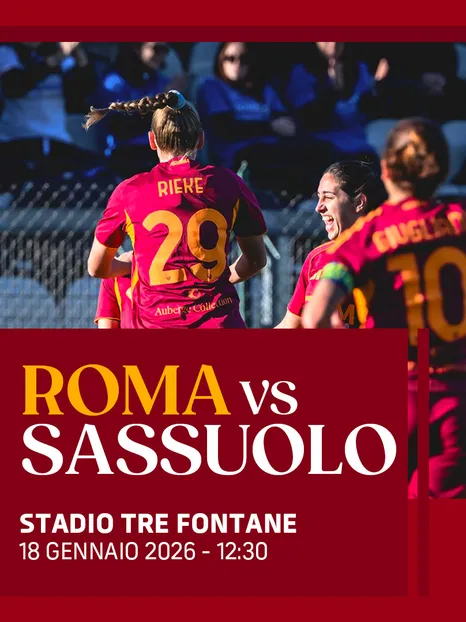  Sono in vendita i biglietti di Roma-Sassuolo al Tre Fontane! Ecco tutte le info 
