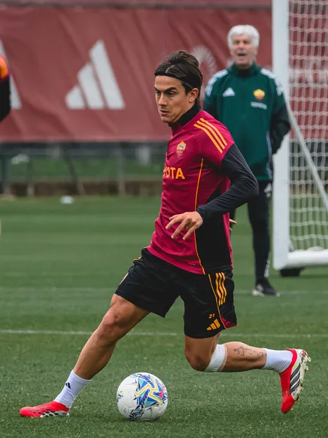  The Giallorossi squad for Roma v Juventus 