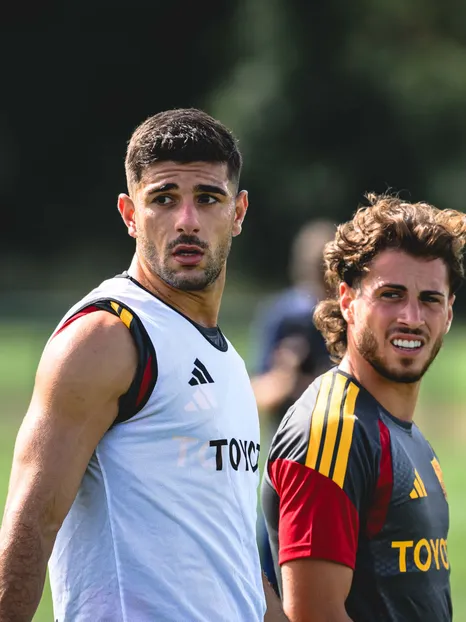  Gallery: Koulierakis in campo con la squadra 