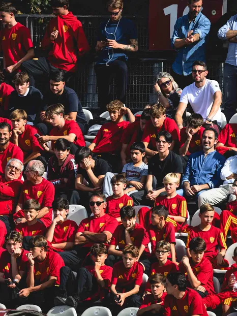  Roma-Real Madrid: le rappresentative del settore giovanile e delle scuole calcio hanno colorato il Tre Fontane 