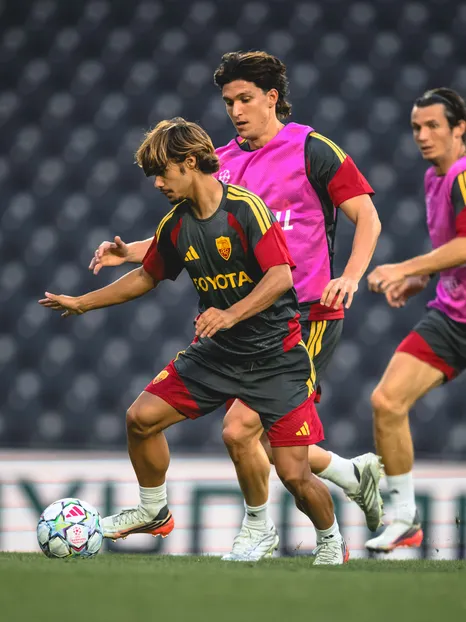  Gallery: training on the eve of Fenerbahce-Roma 