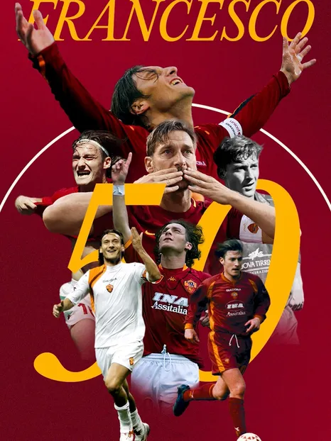 Totti turns 50: his career from A to Z 