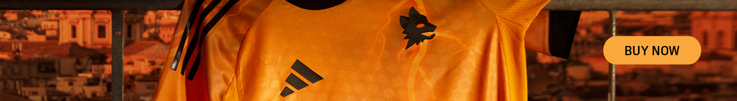 AS Roma 2025-26 Away Kit banner