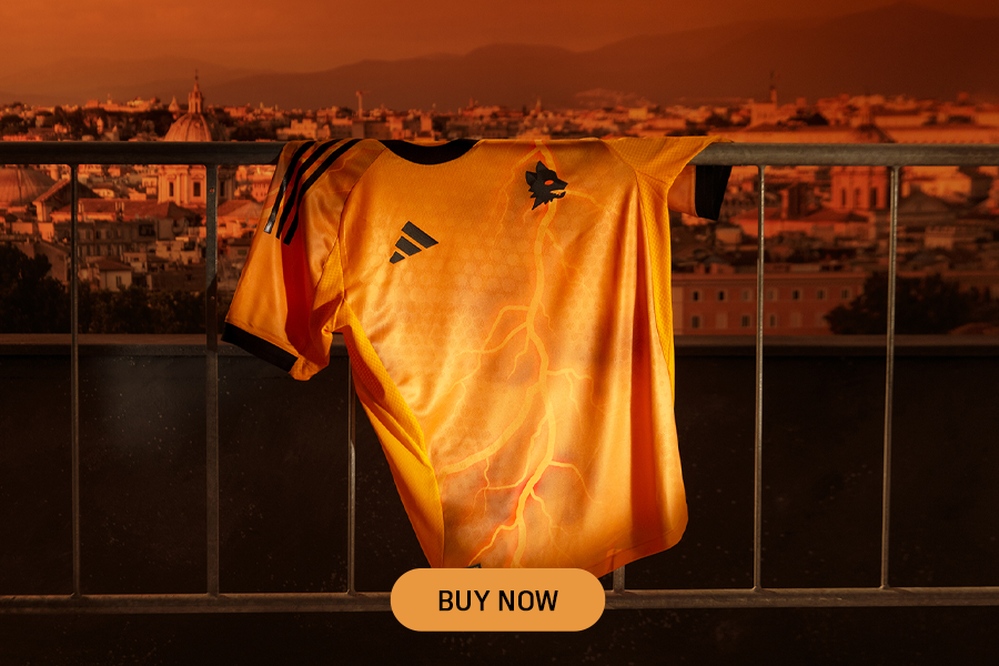 AS Roma 2025-26 Away Kit banner