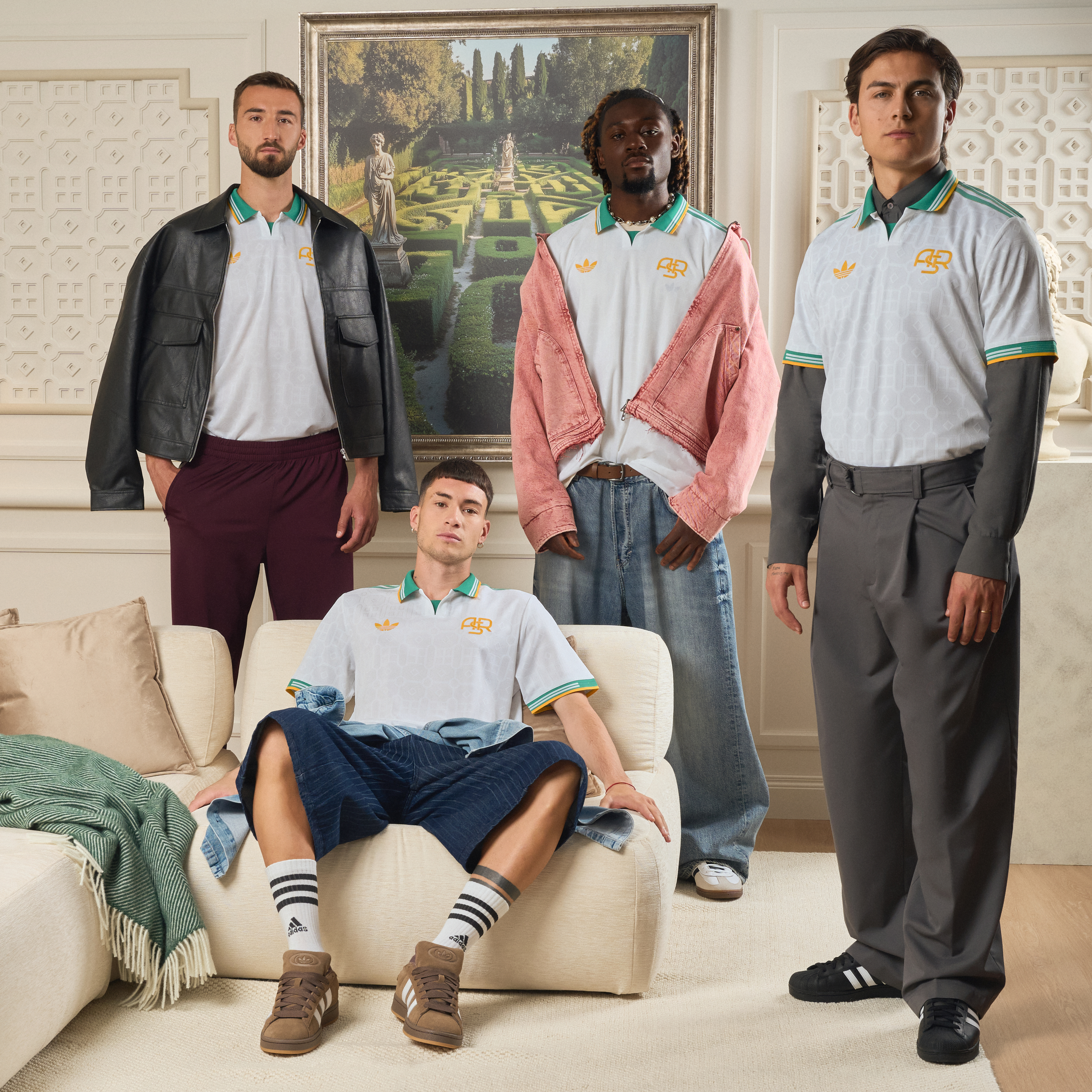 【新品】ローマ 25/26 サード 新作 adidas adidas ASローマ 25/26 ユニフォーム サード 半袖 レプリカ