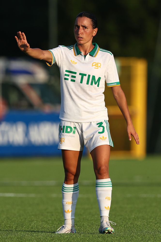 MILAN, ITALY - AUGUST 10:  during the Pre-season Friendly match between FC Internazionale Women and AS Roma Women at Centro Sportivo Interello Giacinto Facchetti on August 10, 2025 in Milan, Italy. (Photo by AS Roma/AS Roma via Getty Images)