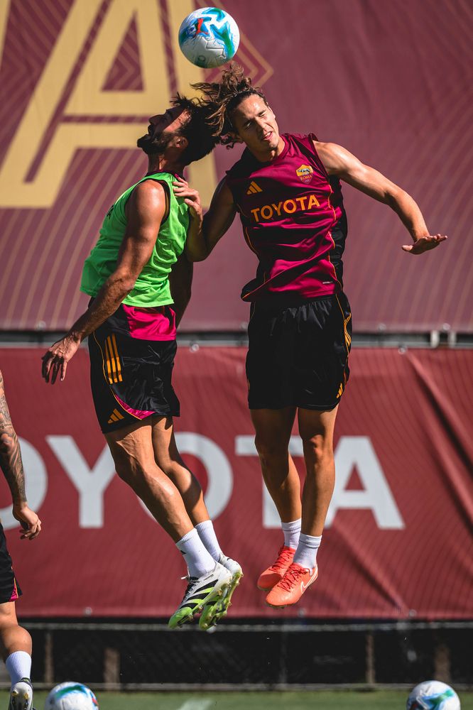 As Roma Gallery Image -  Gallery: the best photos from Wednesday’s training session