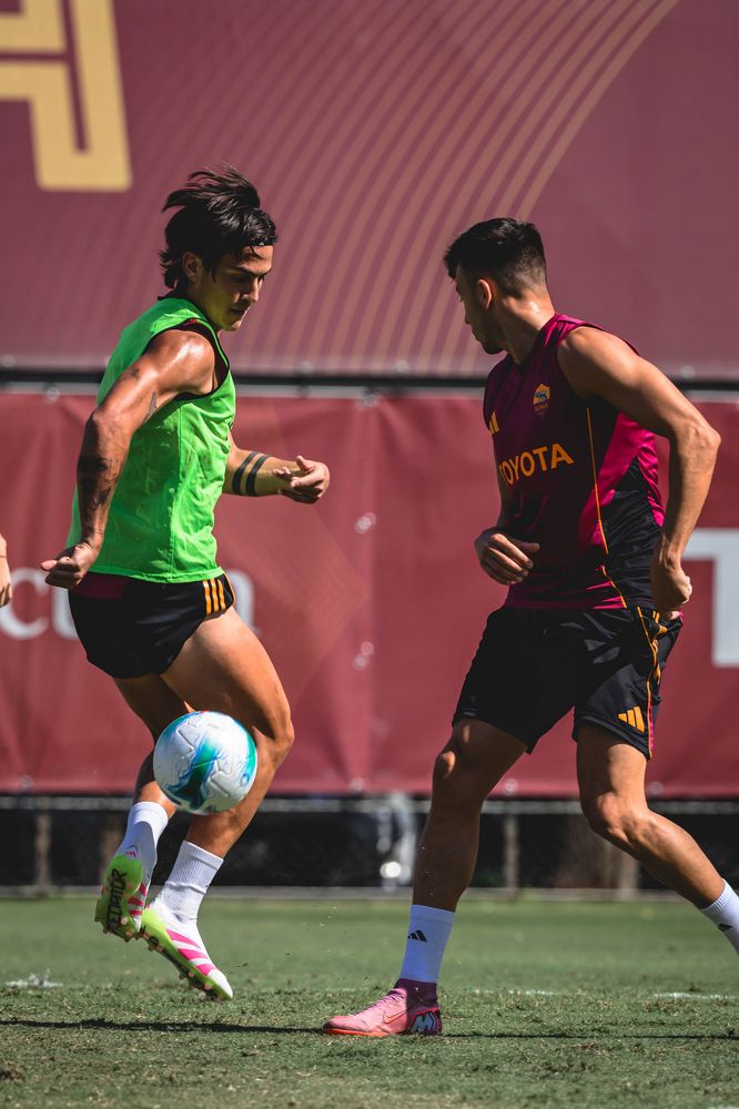 As Roma Gallery Image -  Gallery: the best photos from Wednesday’s training session