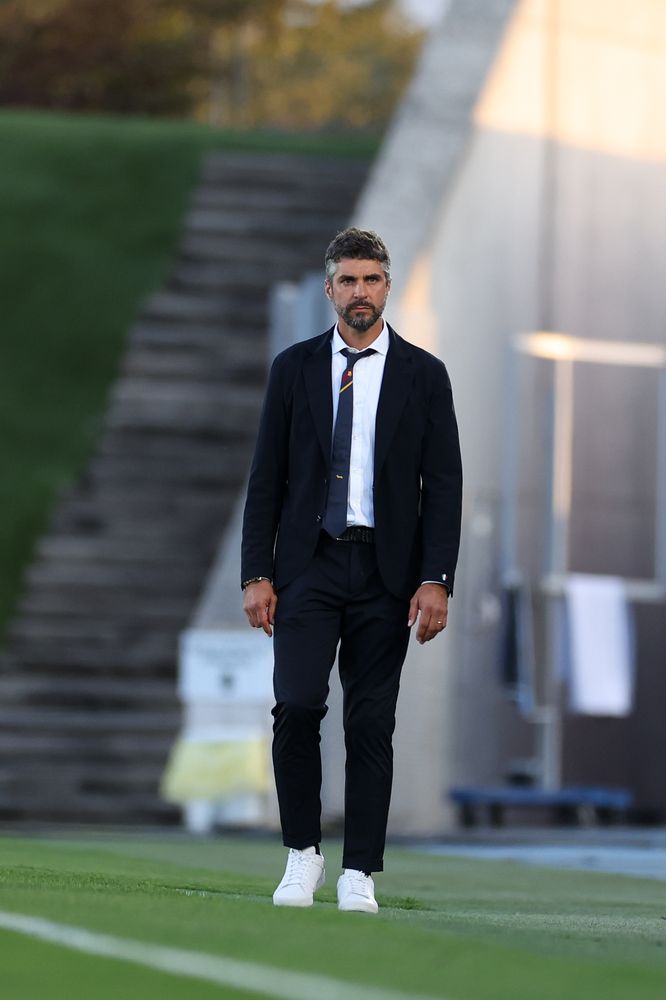 MADRID, SPAIN - OCTOBER 08:  during the UEFA Women's Champions League 2025/26 league phase match between Real Madrid CF and AS Romaat  on October 08, 2025 in Madrid, Spain. (Photo by AS Roma/AS Roma via Getty Images)