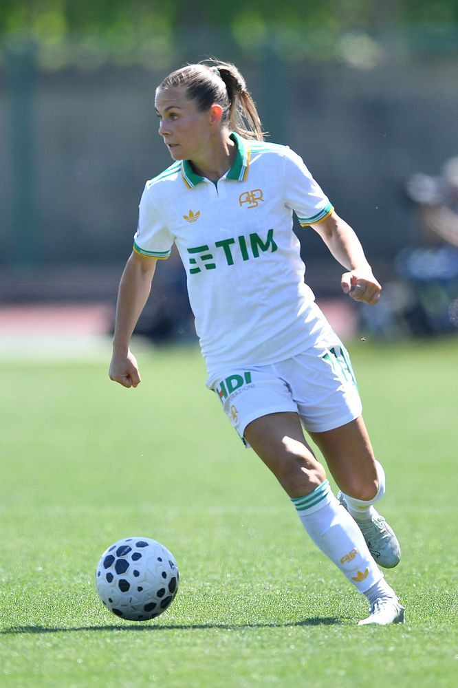 BIELLA, ITALY - APRIL 25:  at Stadio Comunale Vittorio Pozzo Lamarmora on April 25, 2026 in Biella, Italy. (Photo by AS Roma/AS Roma via Getty Images)