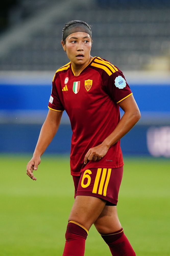 LEUVEN, BELGIUM - SEPTEMBER 23:  during the UEFA Women's Champions League 2026/27 League Phase MD1 match between OH Leuven and AS Roma at Stadium Den Dreef on September 23, 2026 in Leuven, Belgium. (Photo by AS Roma/AS Roma via Getty Images)