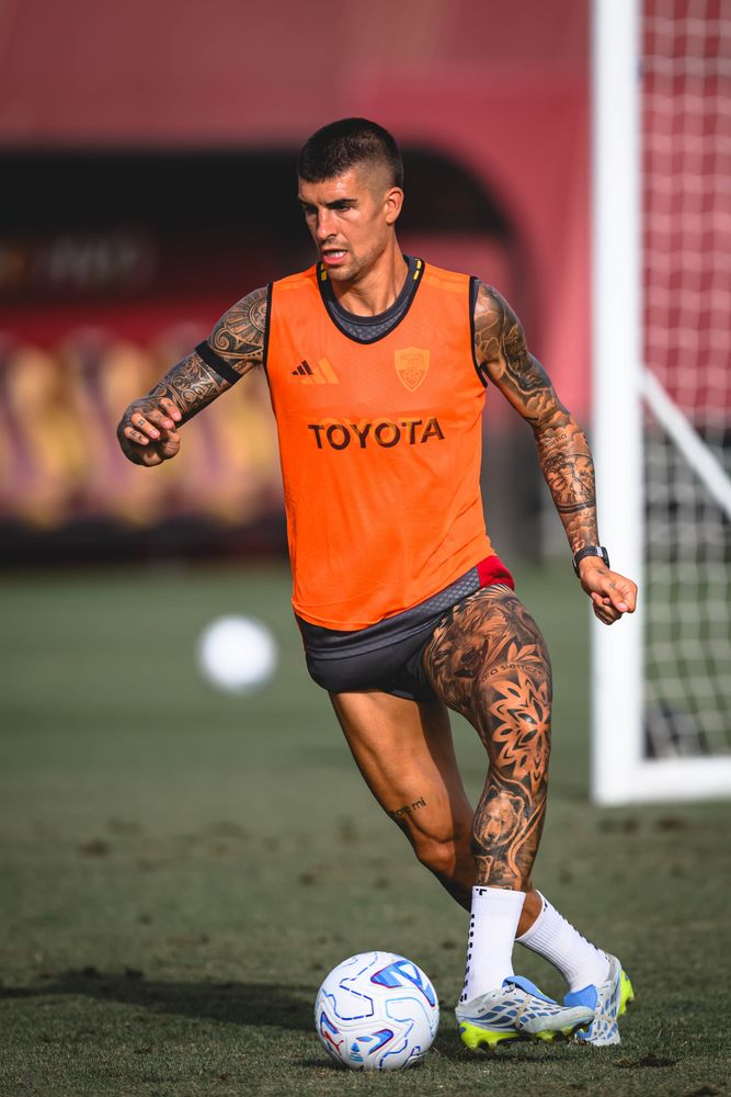 As Roma Gallery Image - Gallery: l'allenamento di martedì
