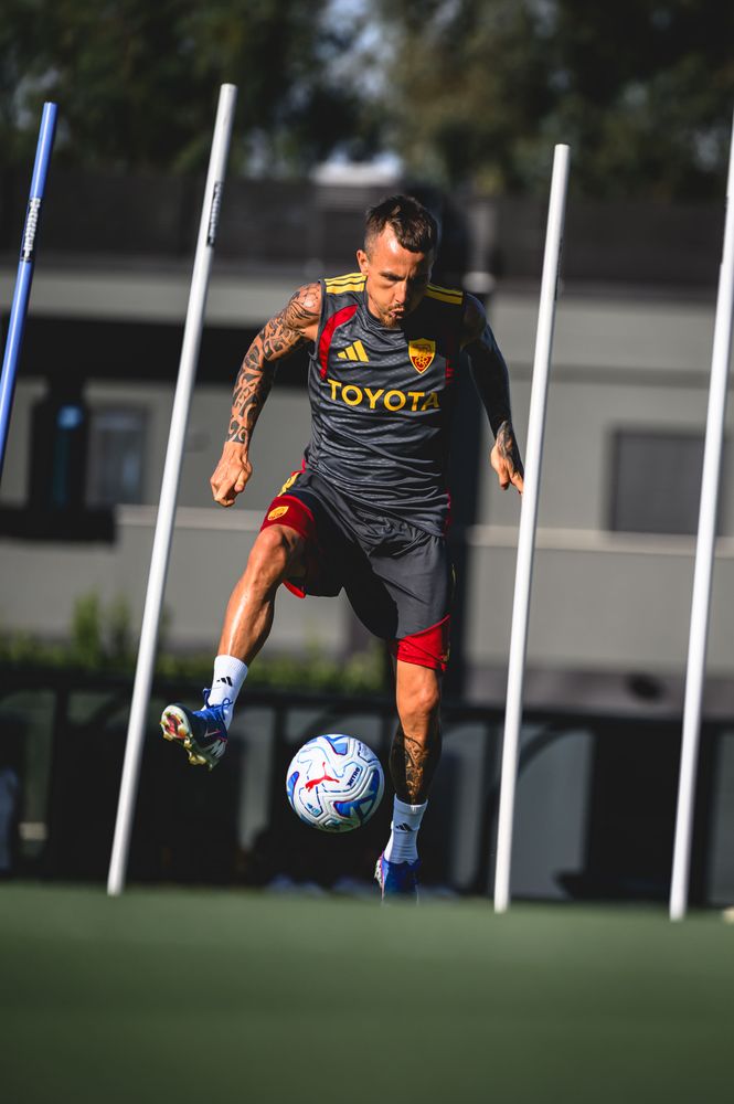 As Roma Gallery Image - Gallery: l'allenamento del venerdì
