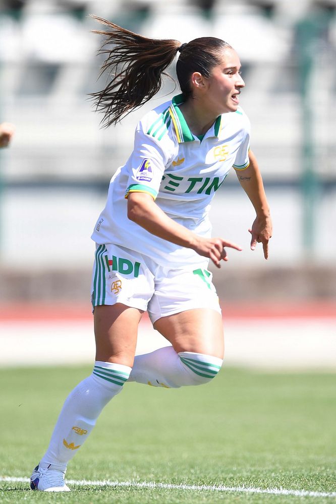 BIELLA, ITALY - APRIL 25:  at Stadio Comunale Vittorio Pozzo Lamarmora on April 25, 2026 in Biella, Italy. (Photo by AS Roma/AS Roma via Getty Images)