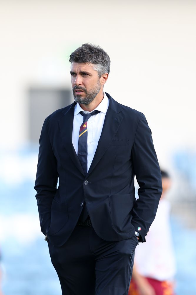MADRID, SPAIN - OCTOBER 08:  during the UEFA Women's Champions League 2025/26 league phase match between Real Madrid CF and AS Romaat  on October 08, 2025 in Madrid, Spain. (Photo by AS Roma/AS Roma via Getty Images)