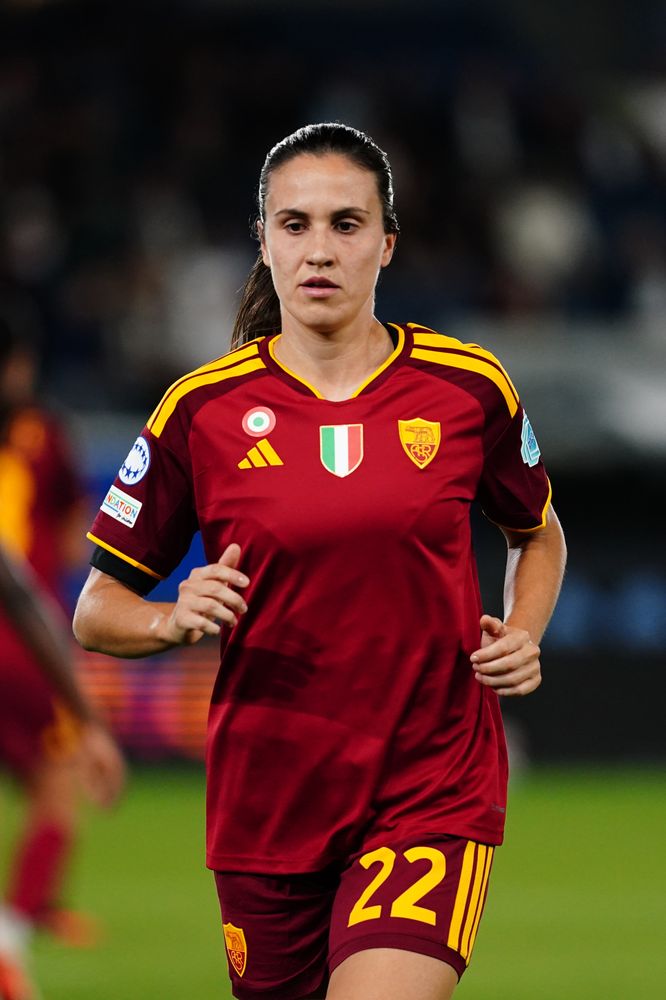 LEUVEN, BELGIUM - SEPTEMBER 23:  during the UEFA Women's Champions League 2026/27 League Phase MD1 match between OH Leuven and AS Roma at Stadium Den Dreef on September 23, 2026 in Leuven, Belgium. (Photo by AS Roma/AS Roma via Getty Images)
