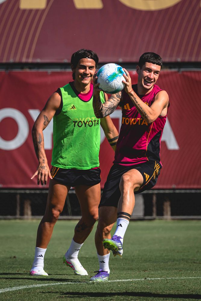 As Roma Gallery Image -  Gallery: the best photos from Wednesday’s training session