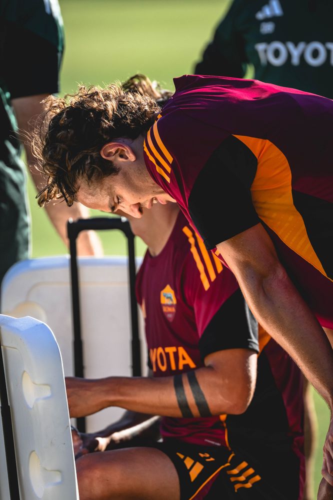 As Roma Gallery Image - Gallery: l'allenamento dell'8 ottobre